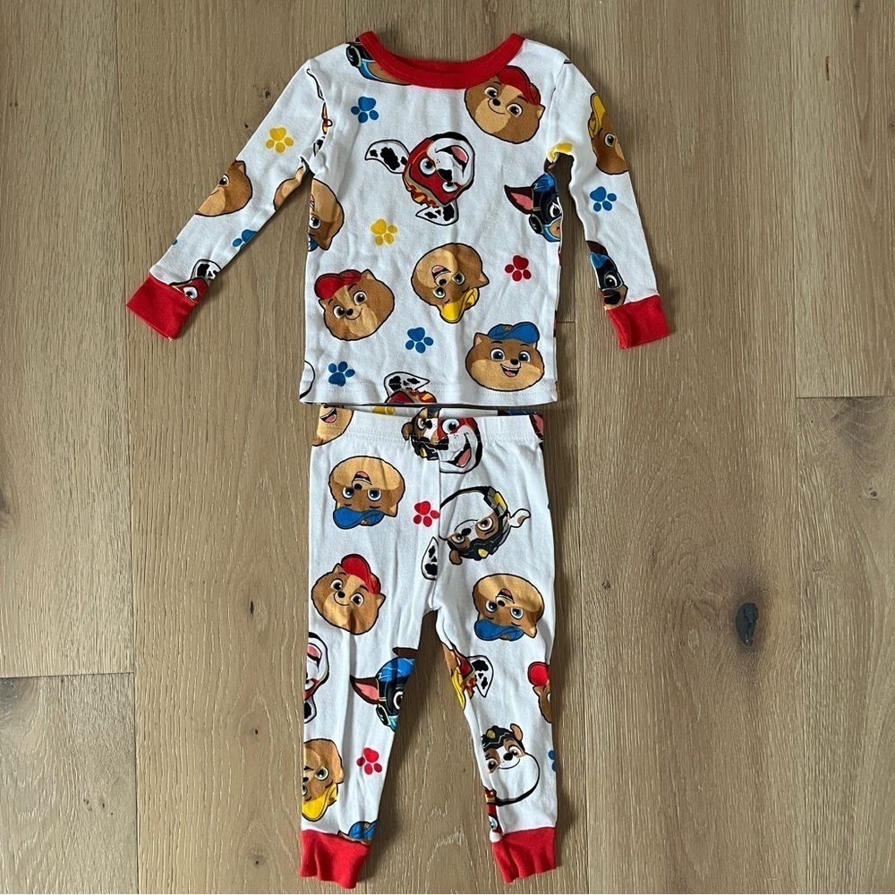 Nickelodeon Paw Patrol Toddler Boys/ Girls Junior Patrollers Cotton Pajama 2T